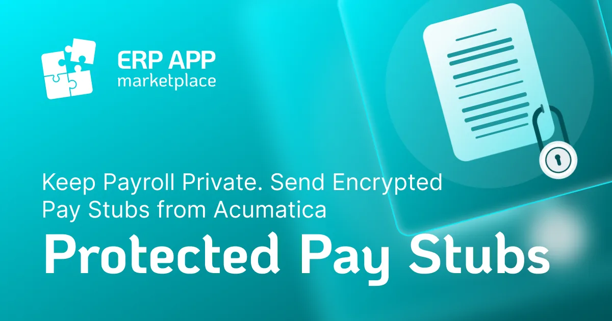 Protected Pay Stubs